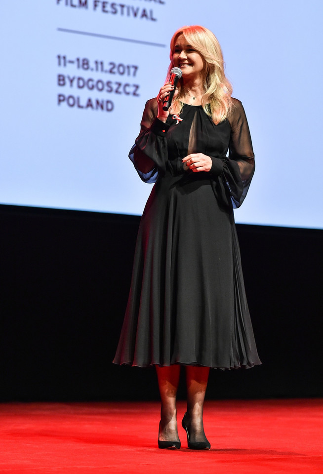 Grażyna Torbicka zadała szyku na Camerimage Festival 2017