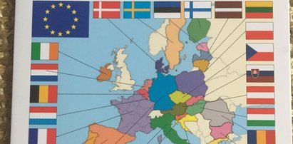 We Francji sprzedają "aktualne" mapy UE. Bez Wielkiej Brytanii