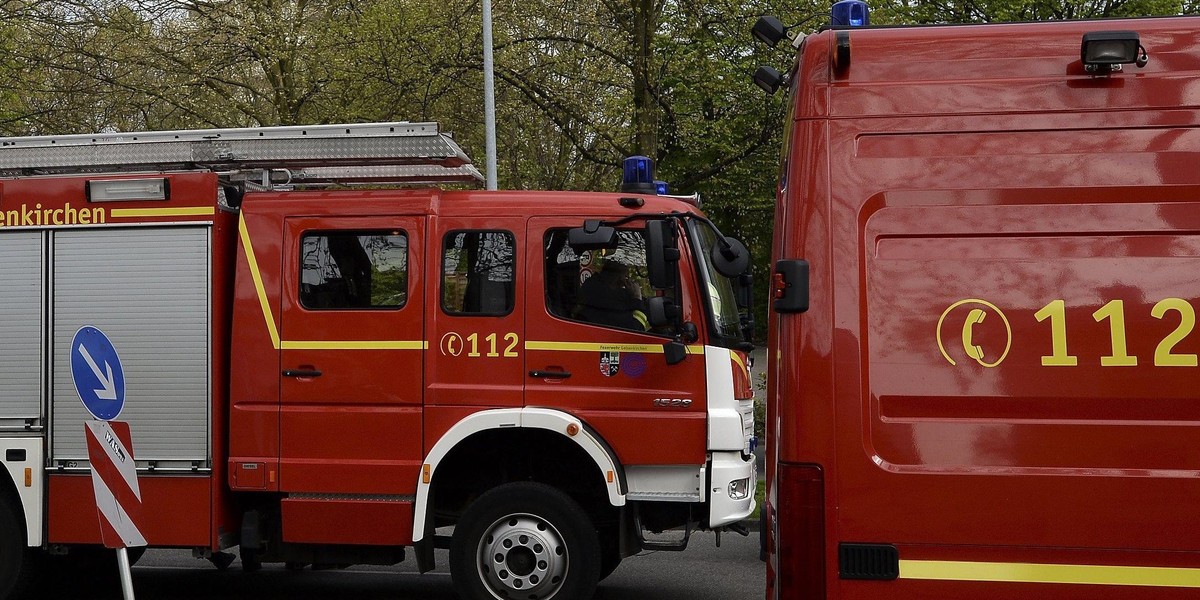 Niemcy, Brema. Pożar w ośrodku dla uchodźców