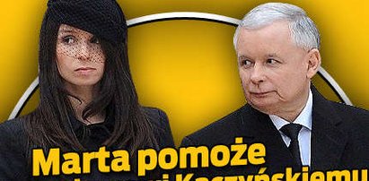 Marta Kaczyńska pomoże Jarosławowi