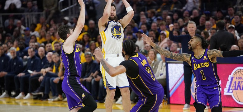 Lakers dali radę tylko w pierwszej kwarcie. Warriors doprowadzili do remisu