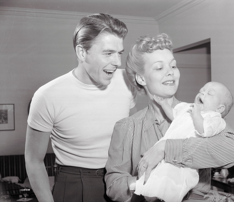 Ronald Reagan i Jane Wyman