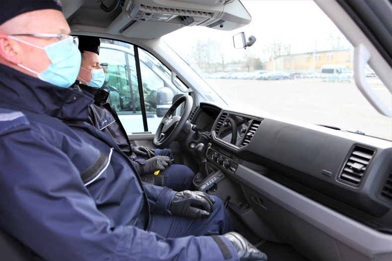 Volkswagen Crafter - nowy wypadowy radiowóz dla Policji