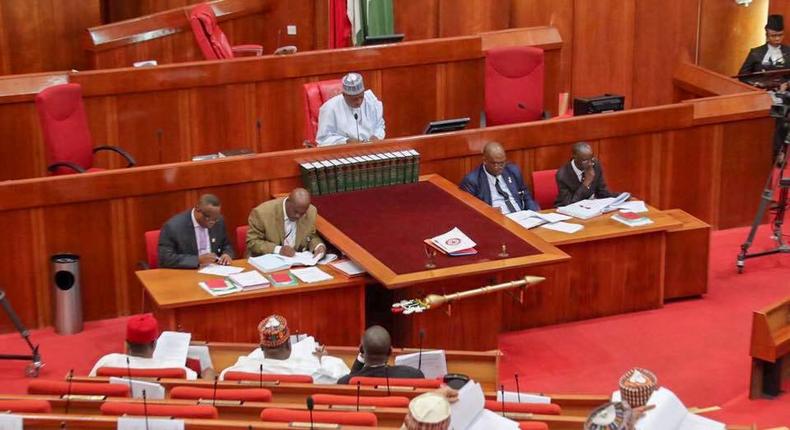 Nigerian parliament during plenary on Wednesday, October 17, 2018