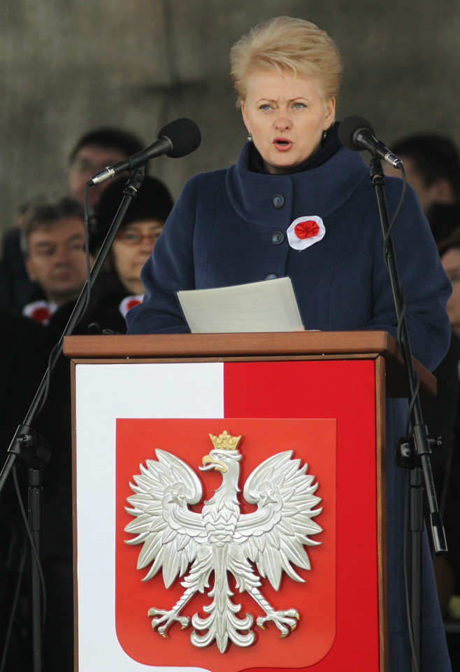 Prezydent Litwy Dalia Grybauskaite, fot. PAP/Radek Pietruszka