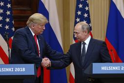 Trump and Putin give press conference in Helsinki