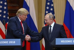 Trump and Putin give press conference in Helsinki