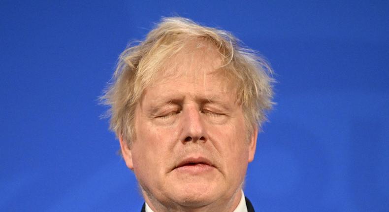 A file photo of Boris Johnson.
