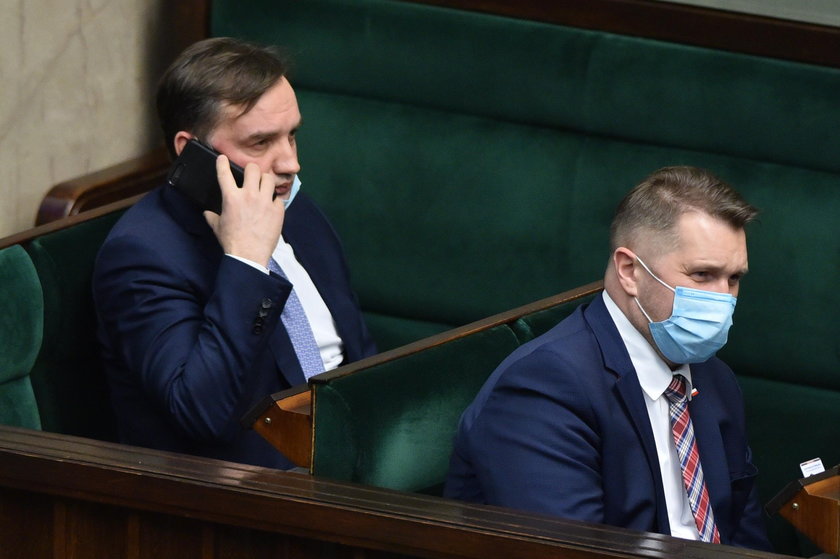 Zbigniew Ziobro zapomniał się w Sejmie