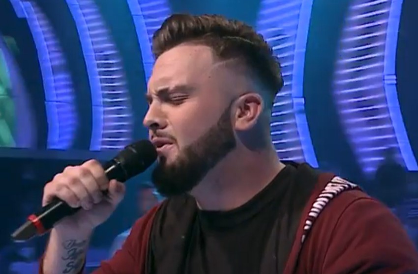 Sadik Hasanović tokom takmičenja u "Zvezdama Granda"