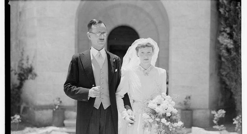 Wedding photos from the 20th century