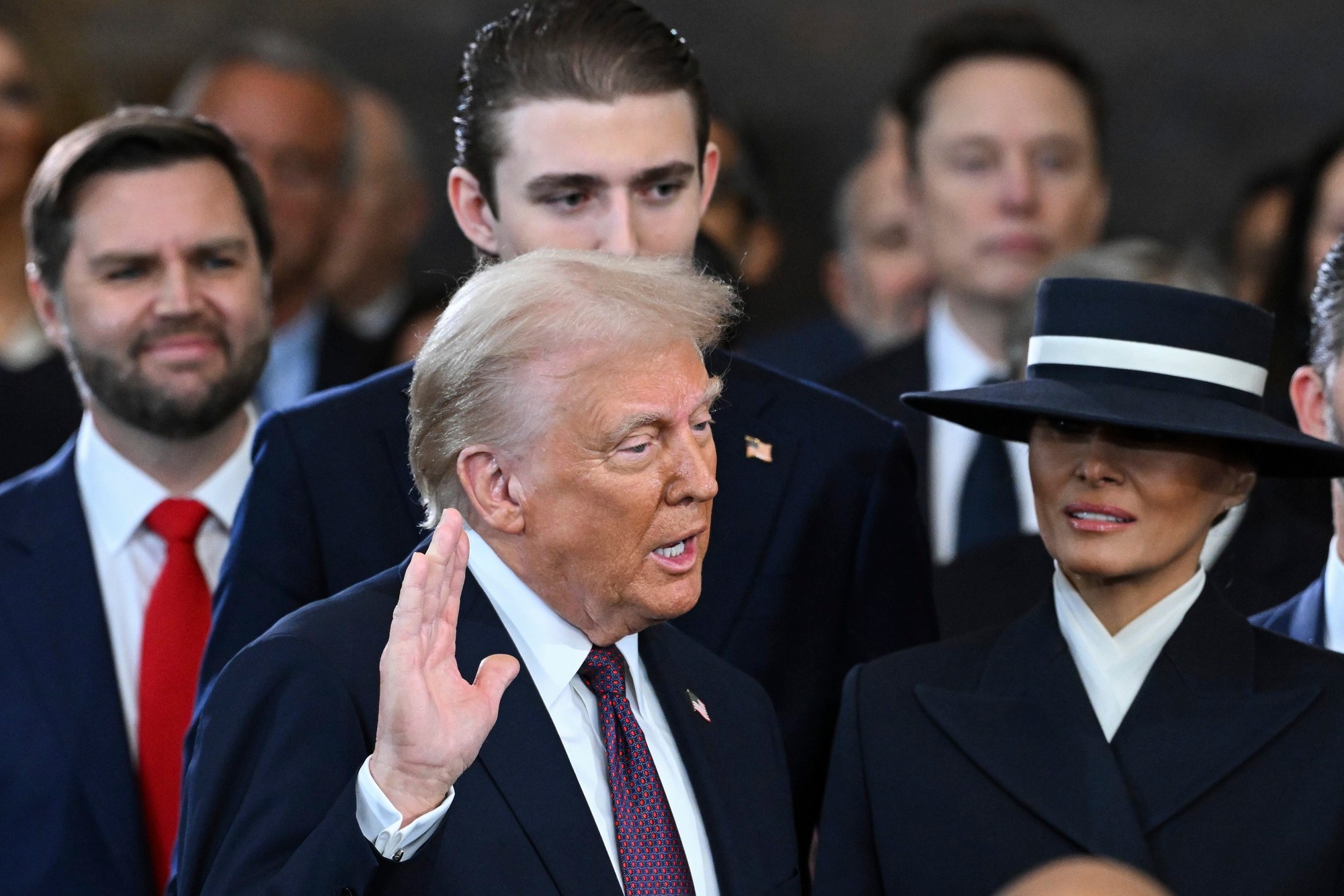 Donald Trump zložil slávnostnú prísahu.