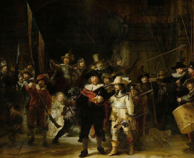 "Straż nocna" Rembrandta 