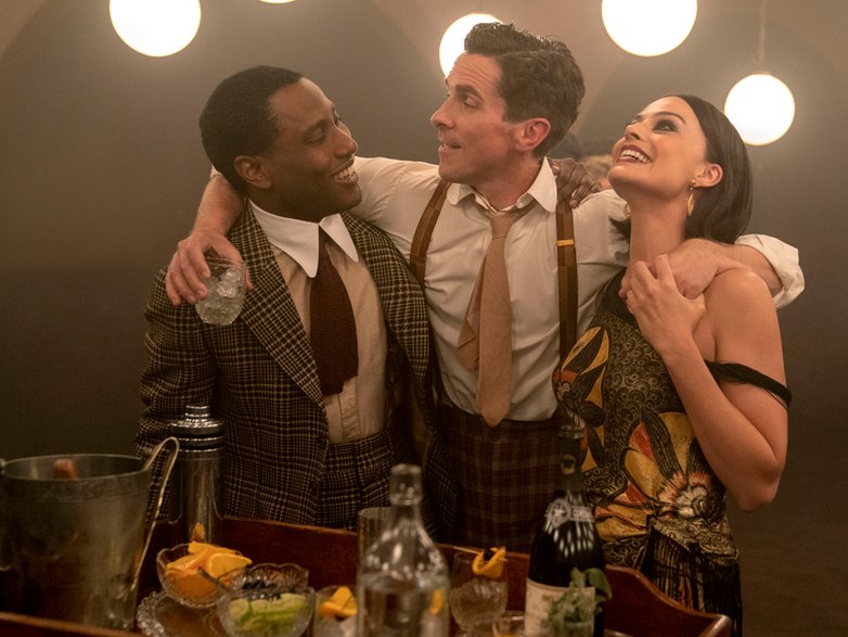 John David Washington, Christian Bale i Margot Robbie w filmie "Amsterdam"