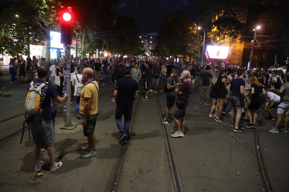 Blokada Bulevara kralja Aleksandra