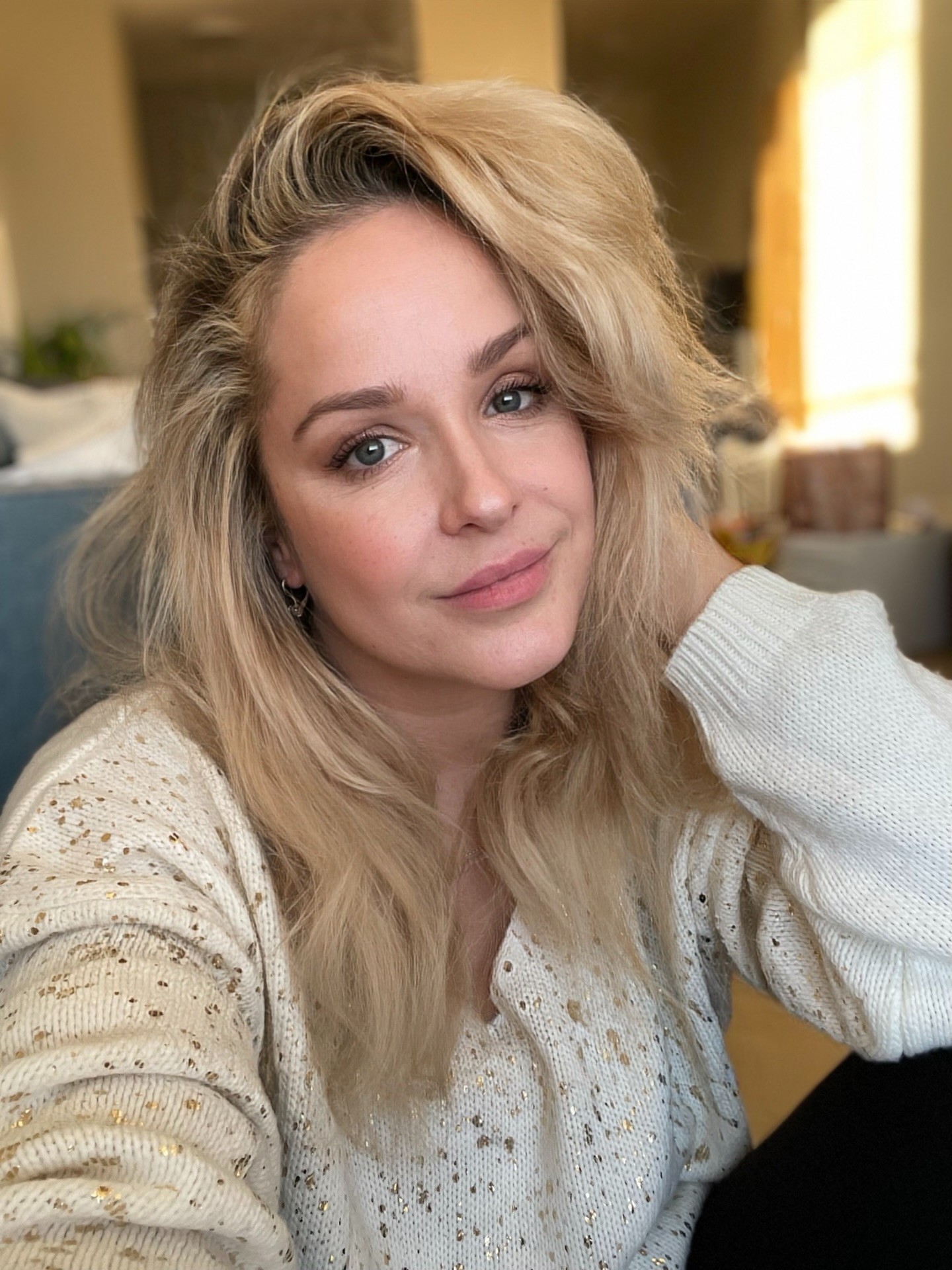 Slovenská speváčka a herečka Lucia Bugalová.