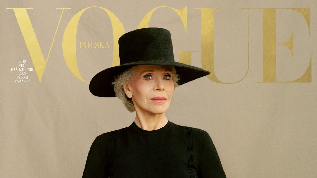 Jane Fonda na okładce najnowszego "Vogue"