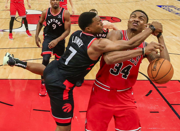 Liga NBA: Toronto Raptors wysoko wygrali w Chicago z Bulls