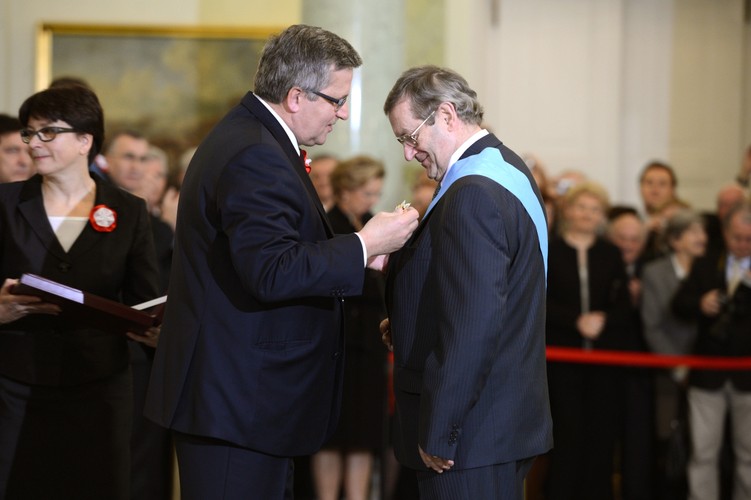 Bronisław Komorowski i Norman Davies