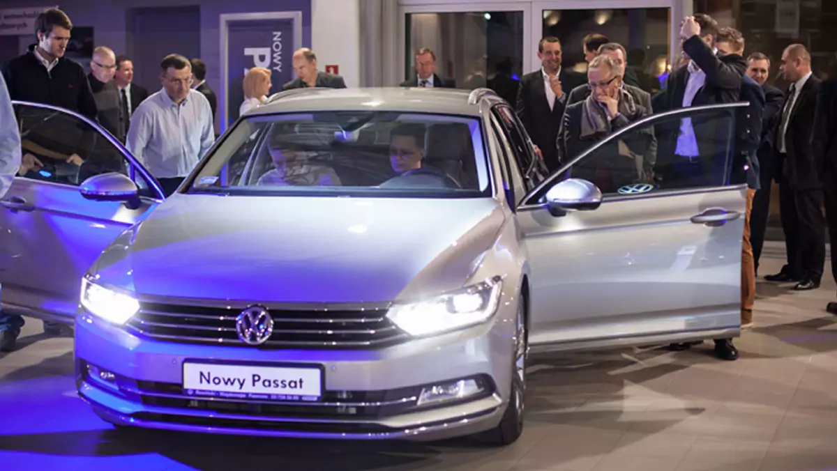 Premiera nowego Volkswagena Passata w salonie VW Rowiński Wajdemajer