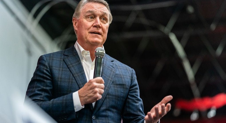 Former Sen. David Perdue.