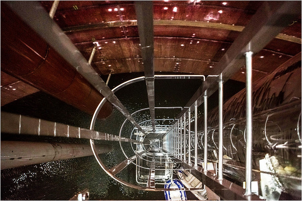 Terminal LNG, próba wody - październik 2014; fot. materiał prasowy Polskie LNG SA