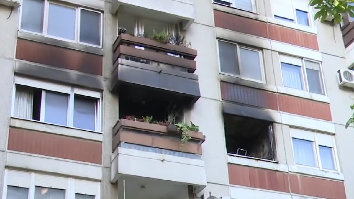 Izgoreo stan u Trgovačkoj ulici
