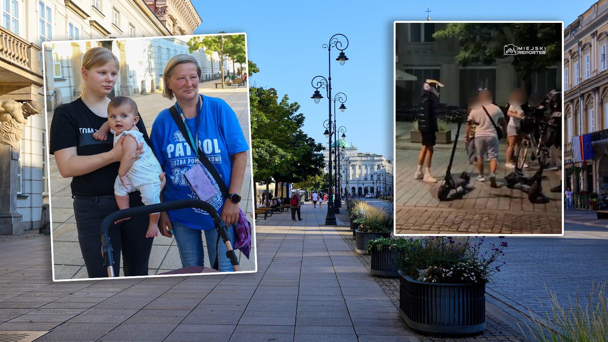 Wjechał hulajnogą w rodzinę. Potem spryskał ją gazem. Matka i córka przerywają milczenie