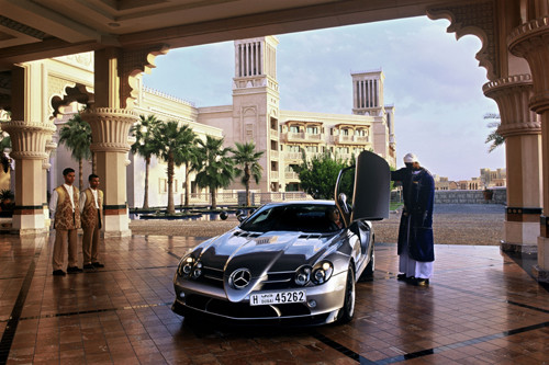 Mercedes-Benz SLR McLaren 722 - SLR-em u szejka