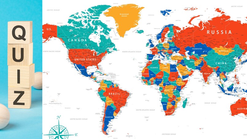 quiz geografia geograficzny stolice państw świata Justyna P