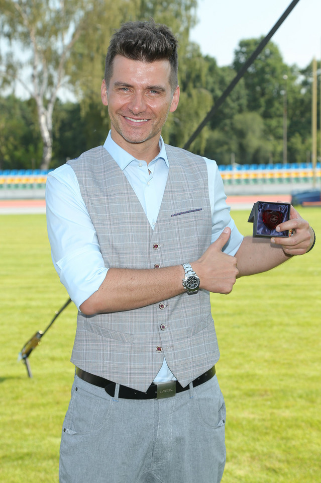 Tomasz Kammel na ceremonii otwarcia "Onko-Olimpiada 2016"
