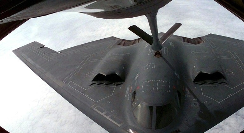 The B-2 stealth bomber entered service in 1997