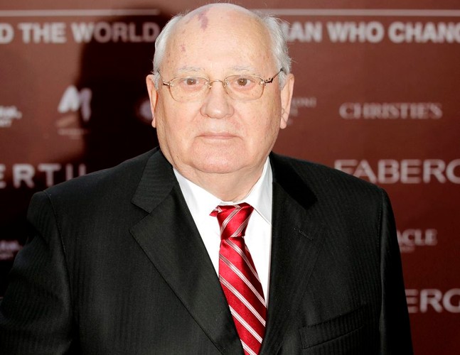 I sam jubilat, Michaił Gorbaczow