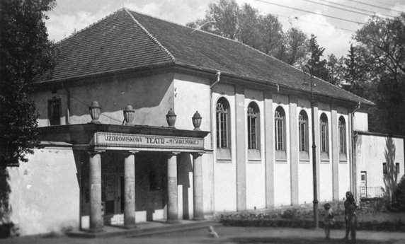 Teatr Zdrojowy na starych fotografiach