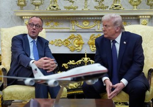 Frifrih Merc i Donald Tramp