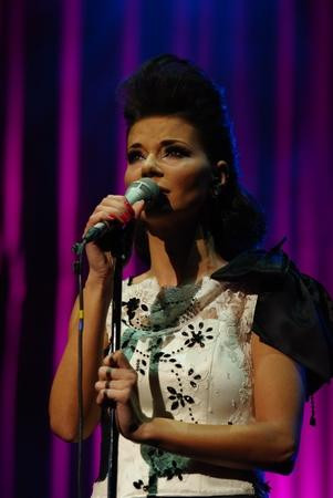 Edyta Górniak na koncercie sylwestrowym BBC Big Band