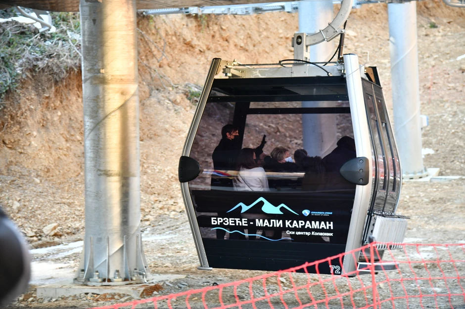 Kopaonik otvaranje gondola Brzeće Mali Karaman