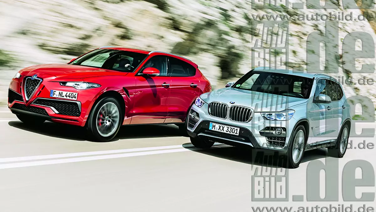 Alfa Romeo Stelvio i BMW X3