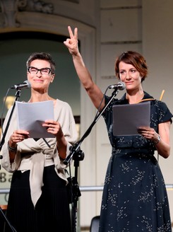 Janda, Stenka, Ostaszewska, ale protestujących porwał Maleńczuk. Znani przed Pałacem Prezydenckim