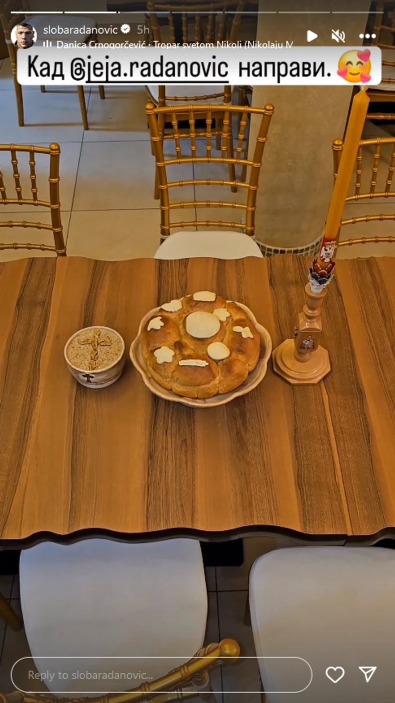 Sloba Radanović sprema Nikoljdan