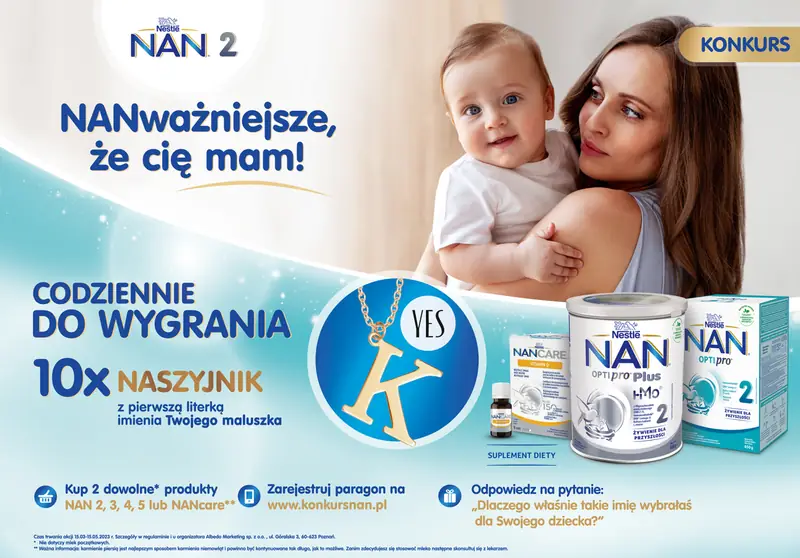 Niebanalne imiona dla dziecka - inspiracje z różnych kultur i języków. Weź udział w konkursie i wygraj łańcuszek marki YES