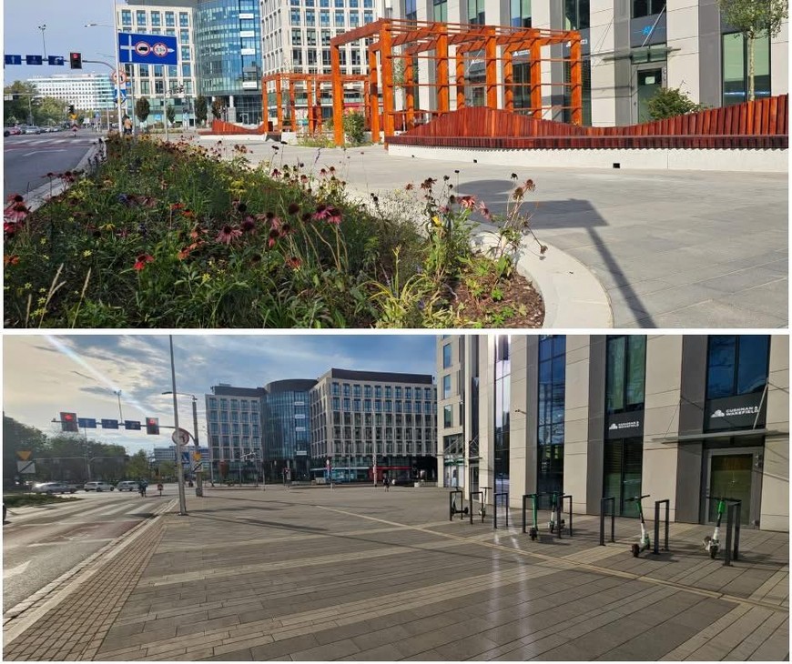 Tak się zmienił skwer na ul. Suchej