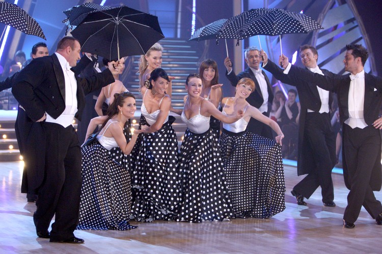 Wszystkie pary zatańczyły wspólnie walca wiedeńskiego