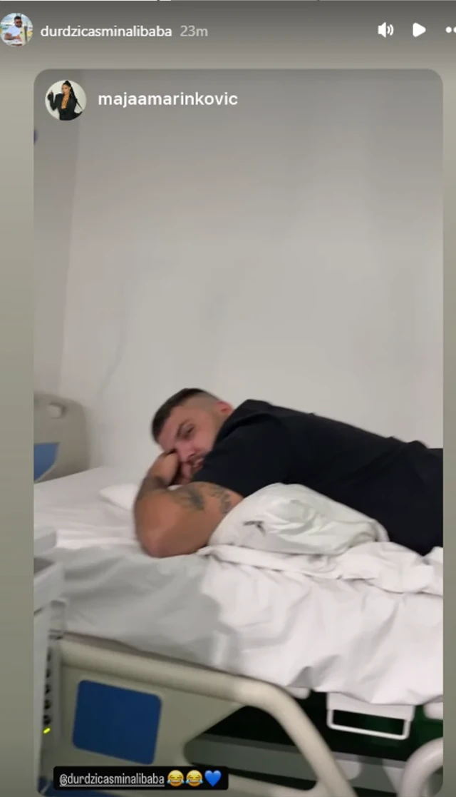 Asmin Durdžić legao na bolnički krevet nakon što se operisala Maja Marinković
