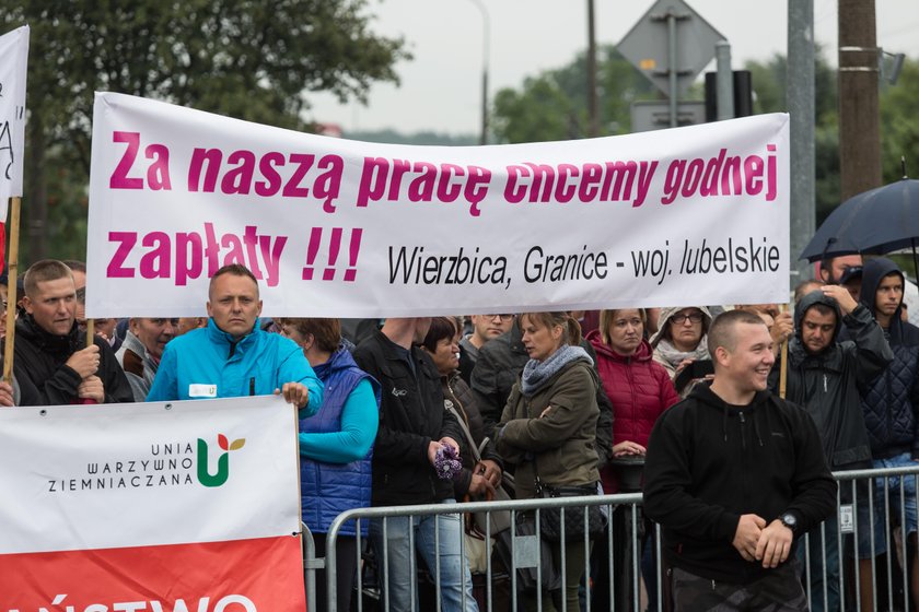 Protesty rolników