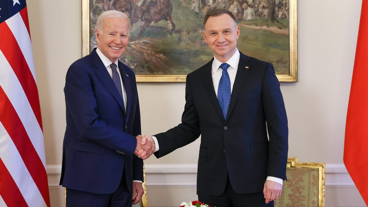 Joe Biden w Polsce. Pojawiły się komunikaty po spotkaniu z Andrzejem Dudą