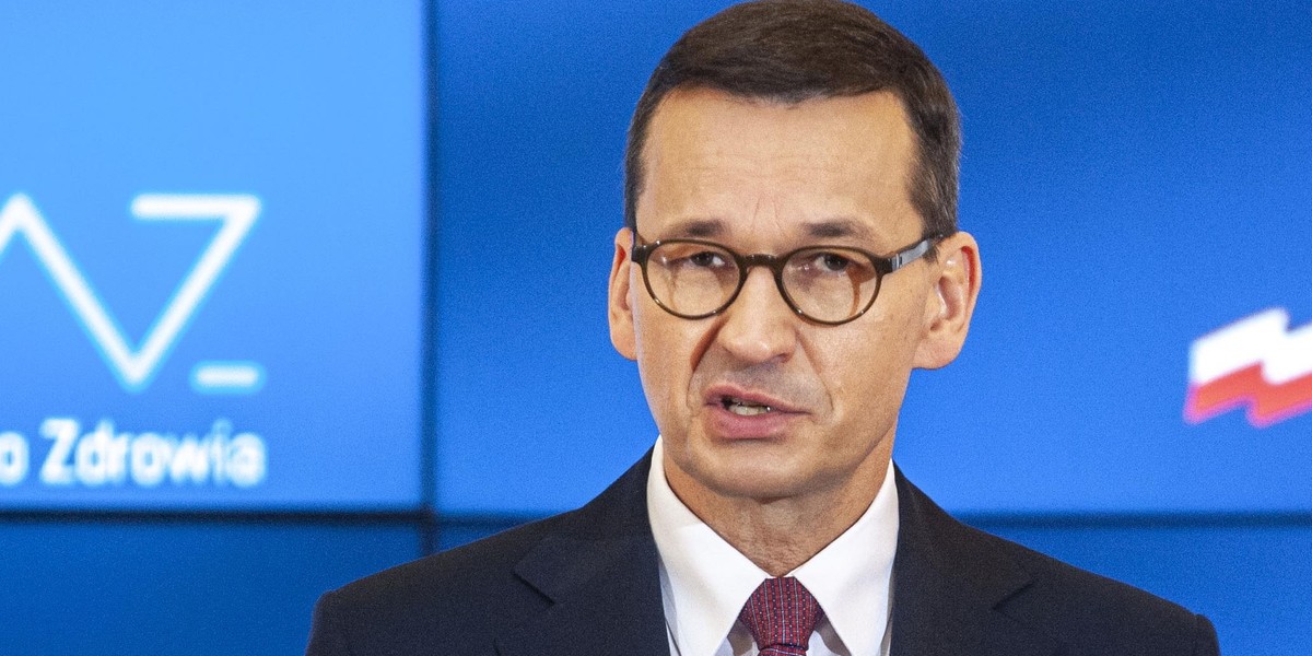 Premier Mateusz Morawiecki