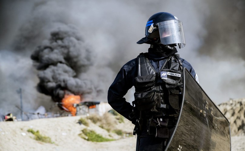 POZOSTAŁOŚCI PO 'DŻUNGLI' W CALAIS