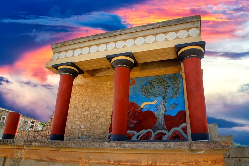 Ruiny Knossos, Kreta