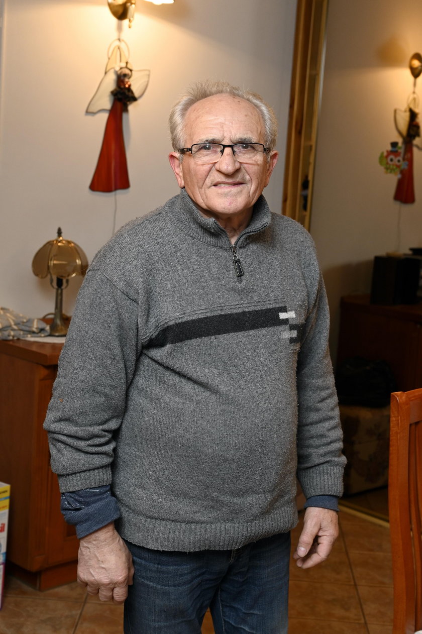 Stanisław Dereń (77 l.) emeryt z Wrocławia